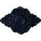 Ekena Millwork Piedmont Ceiling Medallion, Hand-Painted Midnight Dream, 37"W x 26"H x 1 3/8"P CM37X26PEMDF - alternate 1